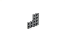 Klemmbaustein 2639 Eck Platte / Corner Plate  2 x 4 x 4 Schwarz