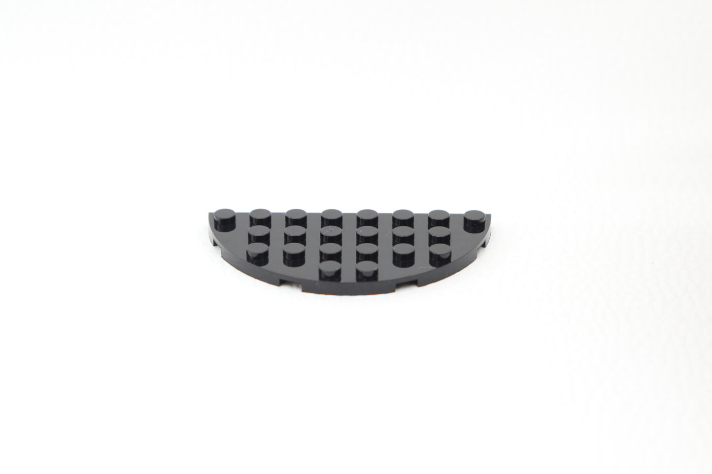 Klemmbaustein 22888 Halb Runde Platte / 1/2 Circle Plate 4 x 8 Schwarz