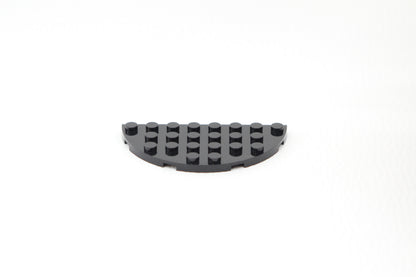 Klemmbaustein 22888 Halb Runde Platte / 1/2 Circle Plate 4 x 8 Schwarz