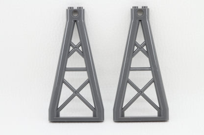 Klemmbaustein 64449 Set 2x Lattice A-Mast Gittermast Träger Pfeiler Pfosten Gitterstütze
