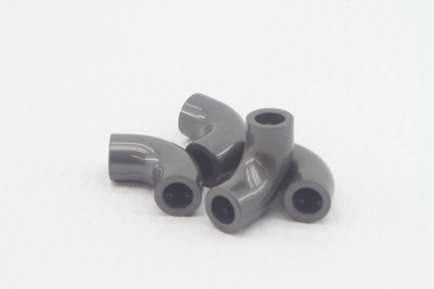 Klemmbaustein 25214 Tube with Axle Hole / Kreuzachse Verbinder 90° 4er Set