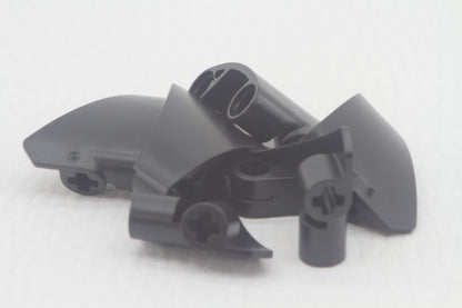 Klemmbaustein Technic 2403 & 2395 Panel Curved 3x3 6er Set