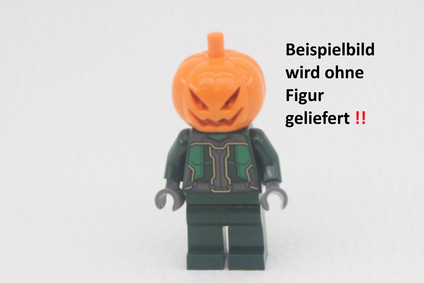 Klemmbaustein 20693 Kürbis Pumpkin Kopfbedeckung 3er Set