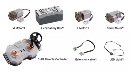 CADA Power System S059-001 Set Remote Control mit Motoren und Zubehör 2,4Ghz Klemmbaustein